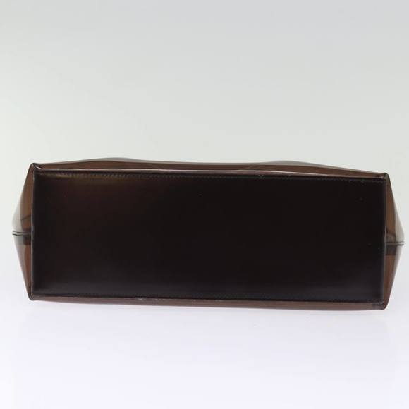 GUCCI Shoulder Bag Vinyl Brown Auth 74653 - Picture 5 of 16